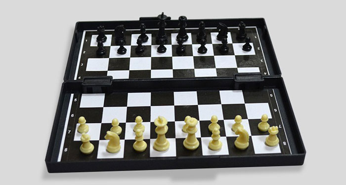3 In 1 Magnetic Game On Ludo Checkers Chess Travel Game 3938A