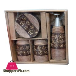 4 Pieces Ceramic Bathroom Set BN6
