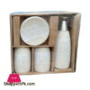 4 Pieces Ceramic Bathroom Set Bn7