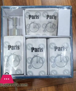 4 Pieces Ceramic Bathroom Set NA3