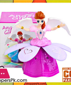 Angel Girl Dancing and Revolving Doll Light Projection
