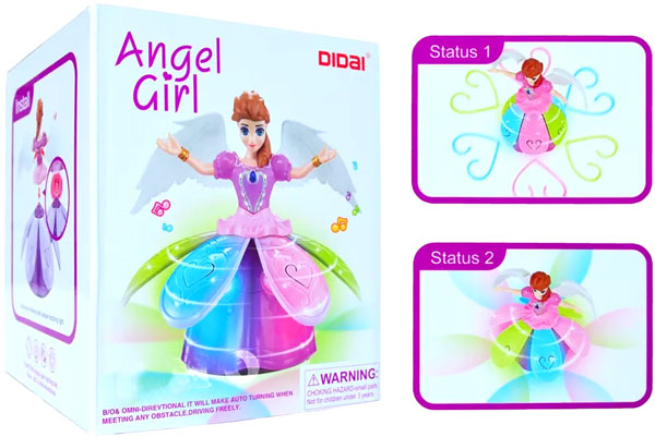 Angel Girl Dancing And Revolving Doll Light Projection 4 Angel Girl Dancing And Revolving Doll Light Projection