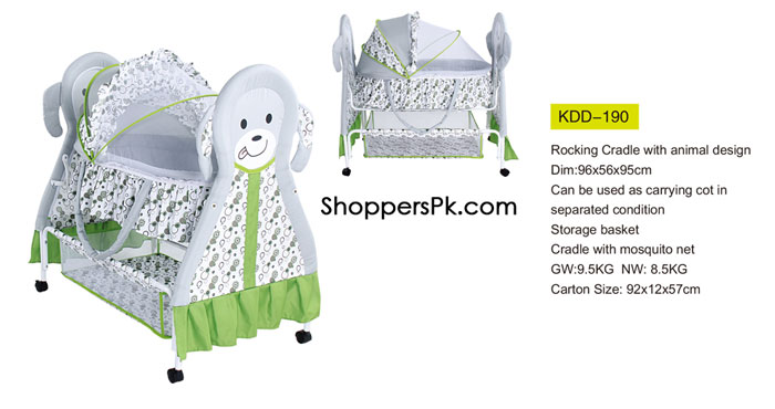 Baby Rocking Cardle With Animal Design Kdd-190