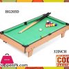 Billiard Pool Table Toy Game for Kids 32 Inch HG203D