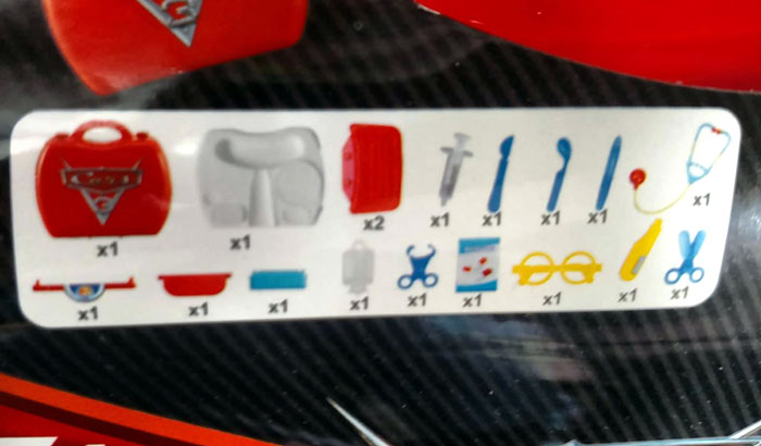 Car 3 Doctor Set 18 Pcs 4 Car 3 Doctor Set 18 Pcs