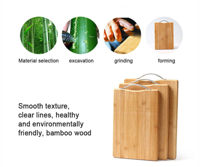 Cutting Board Bamboo Wood Small 28 x 38 CM