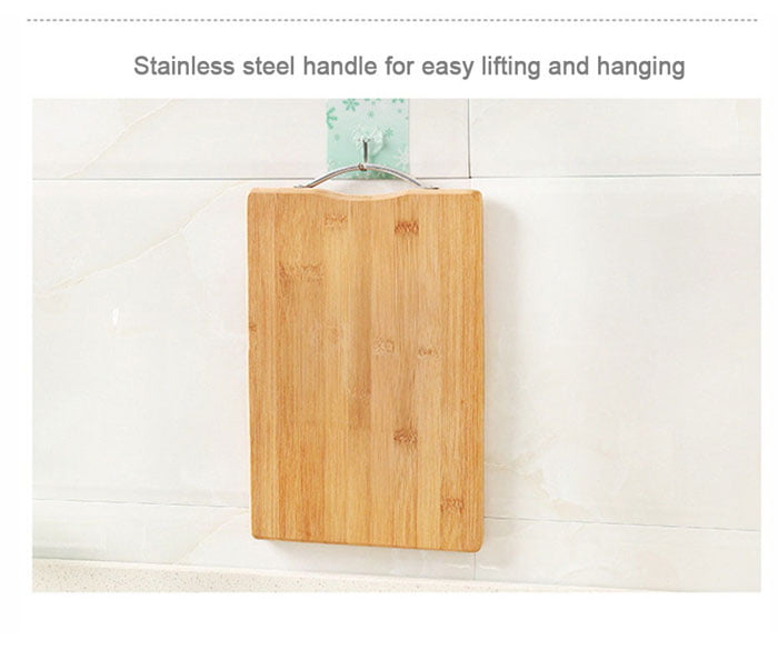 Cutting Board Bamboo Wood X-Large 26X36Cm