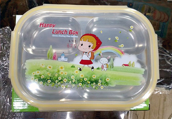 Happy Lunch Box For Kids