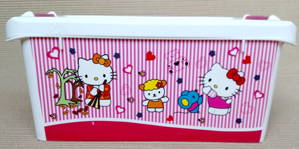 Hello Kitty Toy And Other Accessories Storage Box (Medium)