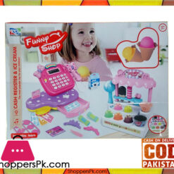 Ice Cream Shop & Cash Register Toy Play Set for Kids KDL-888-15