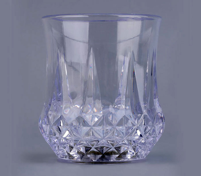 Led Water Glass Inductive Rainbow Color Cup - 7 Oz -1 Pcs