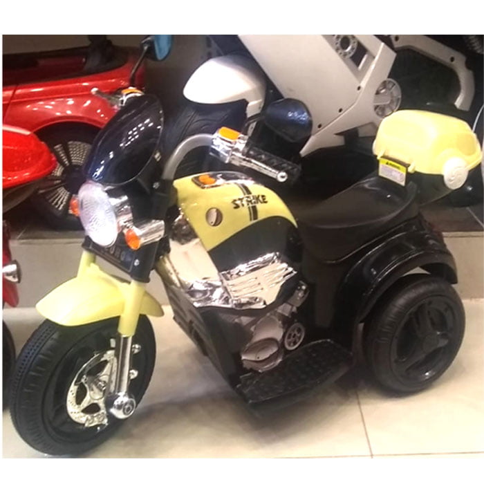 Ride On Three Wheel Battery Operated Bike For Kids (8 Strike)
