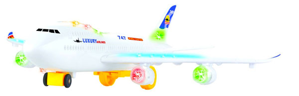 Luxury Airplane 747 With Lights And Real Sounds Medium