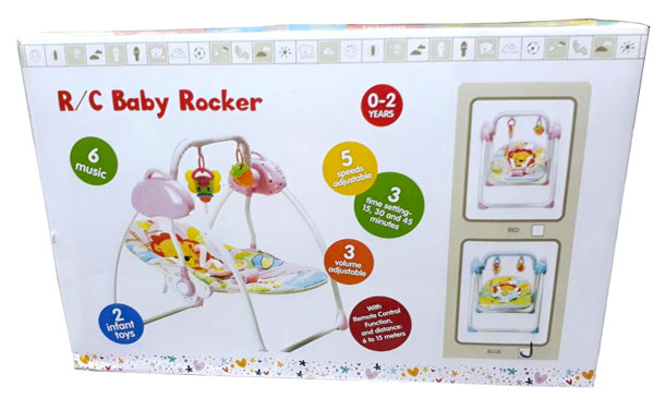 Remote Control Baby Rocker With Remote Control Md-108