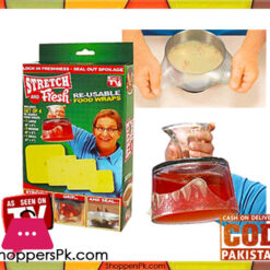 Stretch and Fresh Re-usable Food Wraps - 4 Pieces