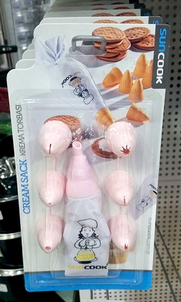 Sun Cake 6 Nozzles Pastry Cake Decorator Icing Bag