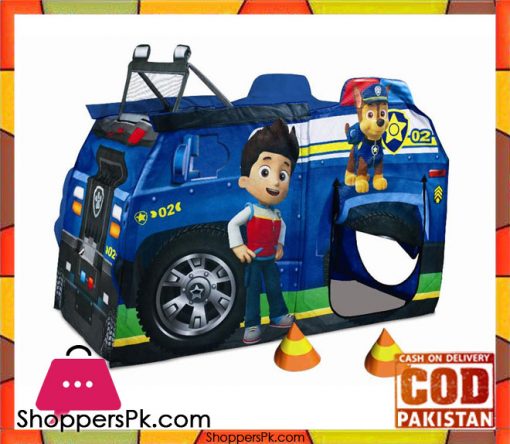 Tent Fun Play Chase Police Truck Tent