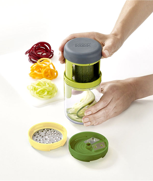 3-In-1 Hand-Held Spiralizer