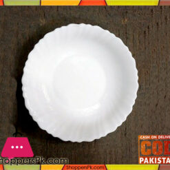 White Serving Plate 12 Pieces Small