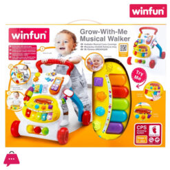 Winfun Grow With Me Musical Walker - 0808