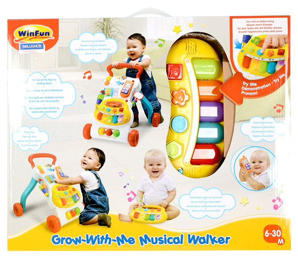 Winfun Grow With Me Musical Walker - 0808 6 Winfun Grow With Me Musical Walker - 0808