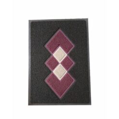 Pvc Rubber Mat Size 45*75 Cm - Brown