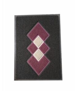 Pvc Rubber Mat Size 45*75 Cm - Brown