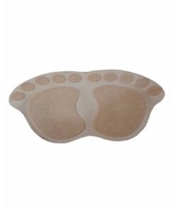 Pvc Rubber Mat  Size 40×60 Cm - Cream