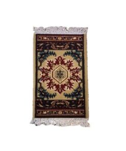 Mat  Size 40 * 75 Cm     Size 1.5 * 2.5 Feet  - Beige