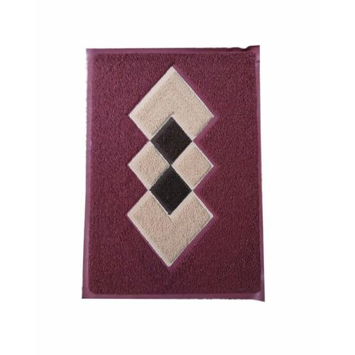 Pvc Rubber Mat Size 45*75 Cm - Dark Red 3 Pvc Rubber Mat Size 45*75 Cm - Dark Red