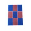 Pvc Rubber Mat Size 45*75 Cm - Red Blue 1 Pvc Rubber Mat Size 45*75 Cm - Red Blue