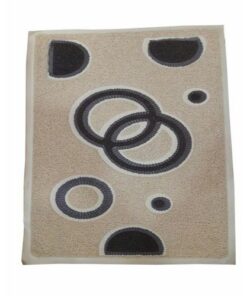 Pvc Rubber Mat  Size 45×75 Cm - Creem