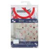Sealskin - Shower Curtain - Get Wet Signs - Red & White