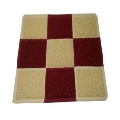 Bathroom Mats - Check Design