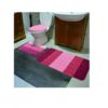 Bath Mat Set - Pink &Amp; Purple