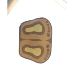 Room Mat - Big Foot Design - 38x58 Cm