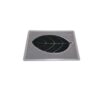 Bathroom Rubber Mats - 34cm X 58cm - Grey & Black
