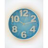 Wall Clock - Bold Numbers - 30 cm x 30 cm