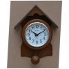 Hartco Clock - Wooden Brown -523