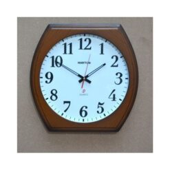 Hartco Clock - Wooden Brown -2086