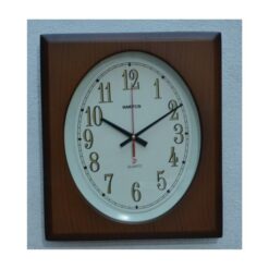 Hartco Clock - Wooden Brown -622