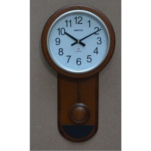 Hartco Clock - Wooden Brown -1175