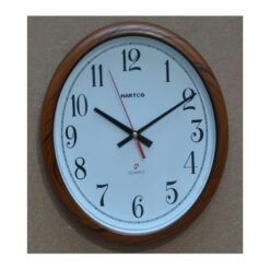 Hartco Clock - Wooden Brown -1175
