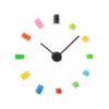 3D Wall Clock New 2017 Design Multi Colour