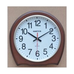 Hartco Clock - Wooden Brown -620