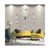 Silent Wall Clock - Silver