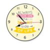 Non - Ticking Silent Wall Clock - F P -0114