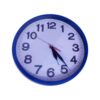 Plastic Round Wall Clock - Blue