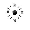 Rubian'S Roman Al-Rom'S Numbers Wallclock (Latest)- Black.