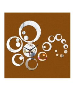 3d Acrylic Wall Stickers Home Decor - Silver
